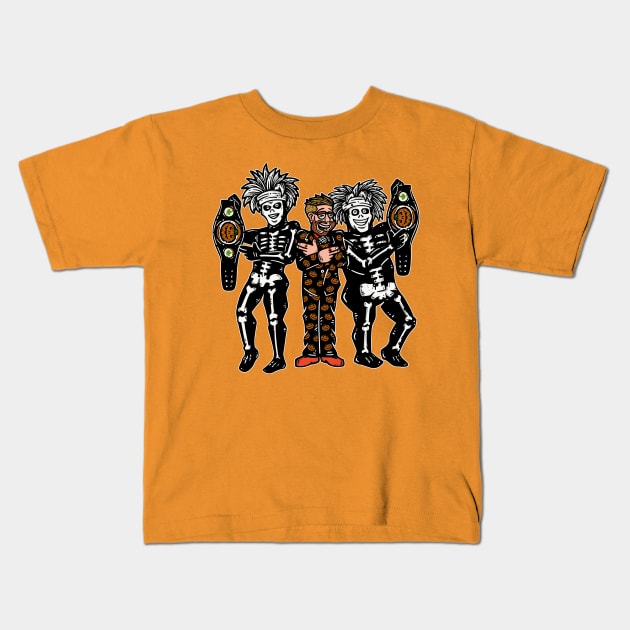 Professor S. Pumpkins Kids T-Shirt by The Young Professor